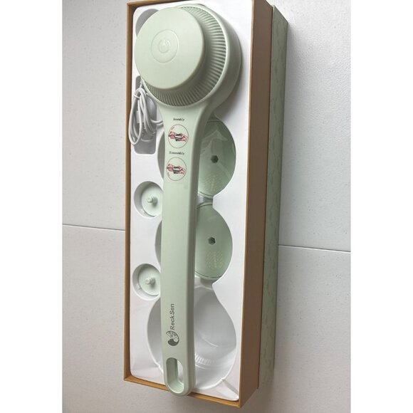 Electric Body Brush With 3 Brush Heads & Charging Cable Model XZ-001 Deep Clean - Picture 4 of 7